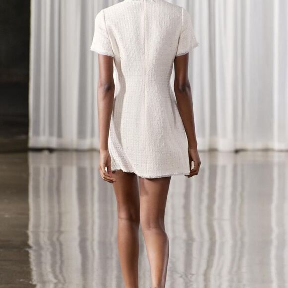 ZARA SHORT STRUCTURED DRESS ZW COLLECTION - Picture 7 of 12